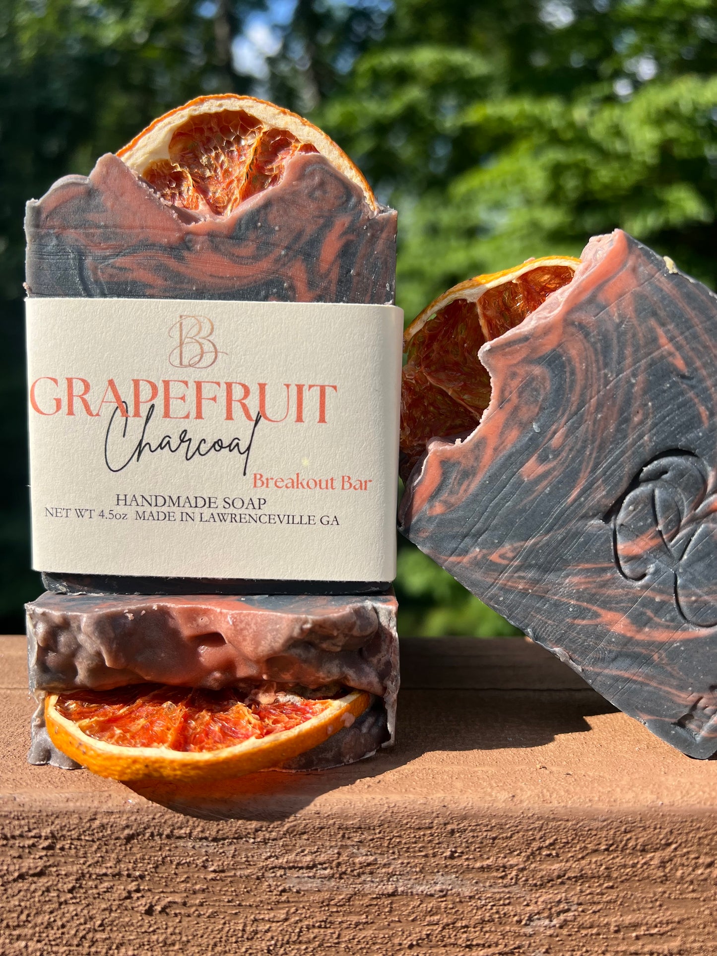 Grapefruit Charcoal Breakout Bar