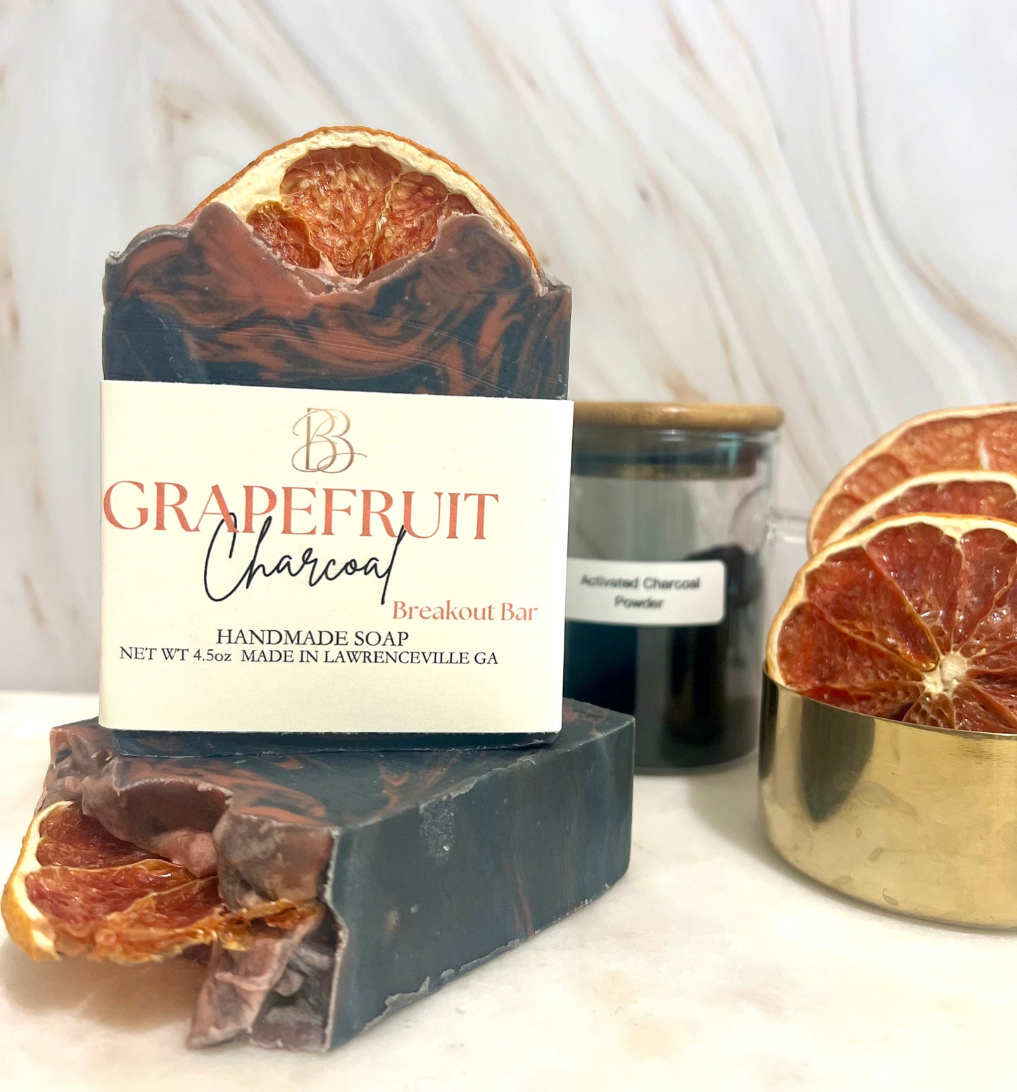 Grapefruit Charcoal Breakout Bar