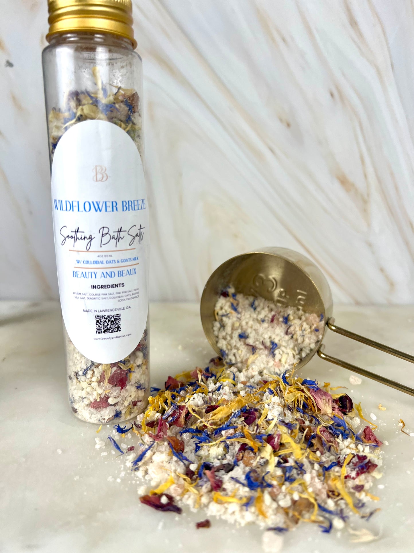 Wildflower Breeze Bath Salt w/Goat milk