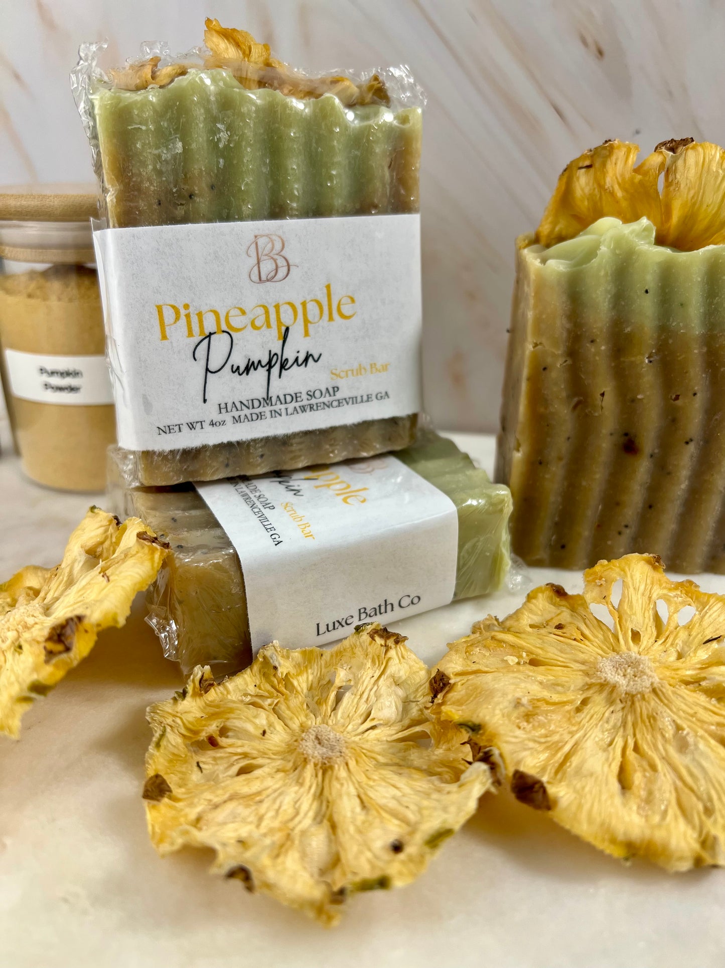 Pineapple Pumpkin Scrub bar