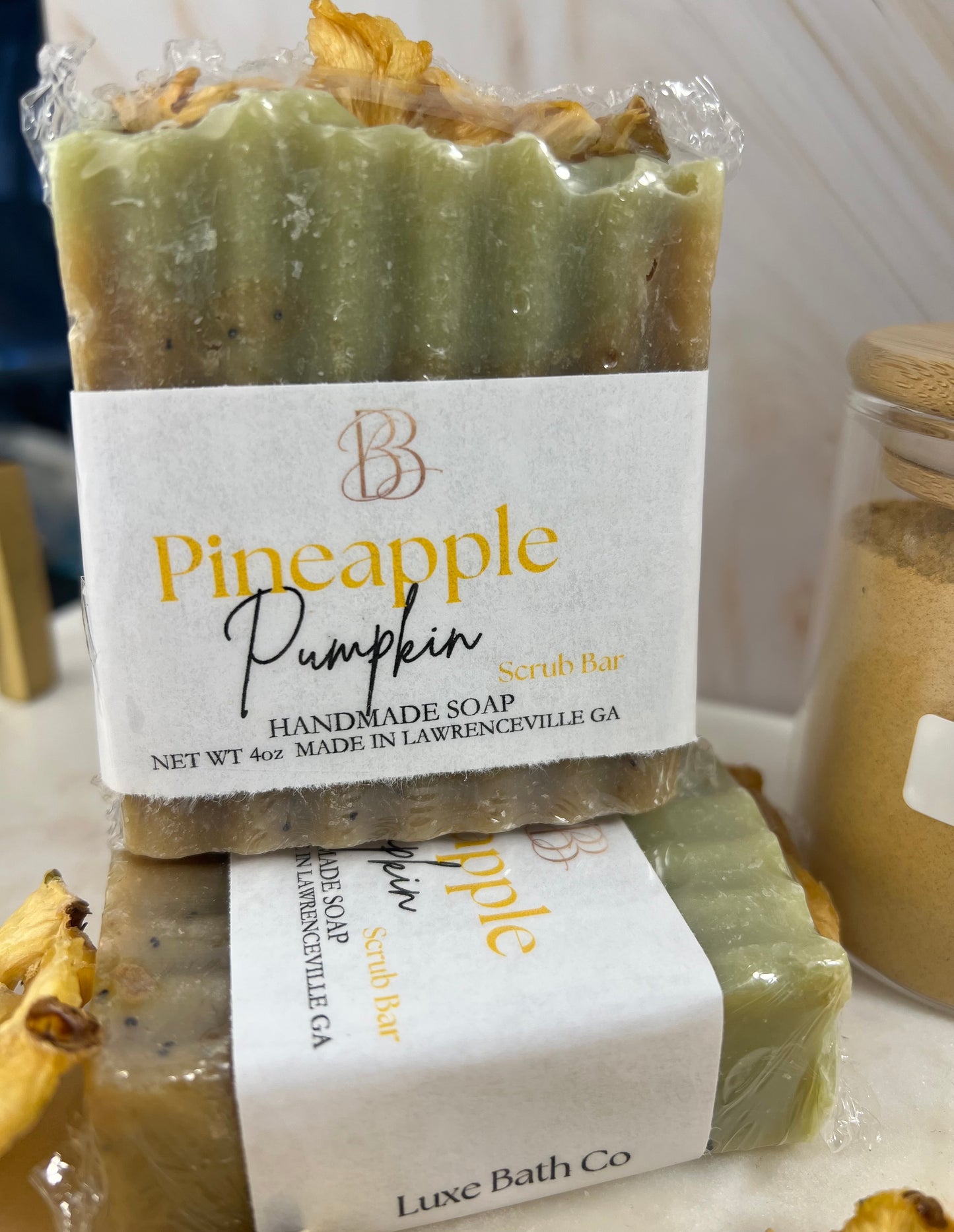Pineapple Pumpkin Scrub bar