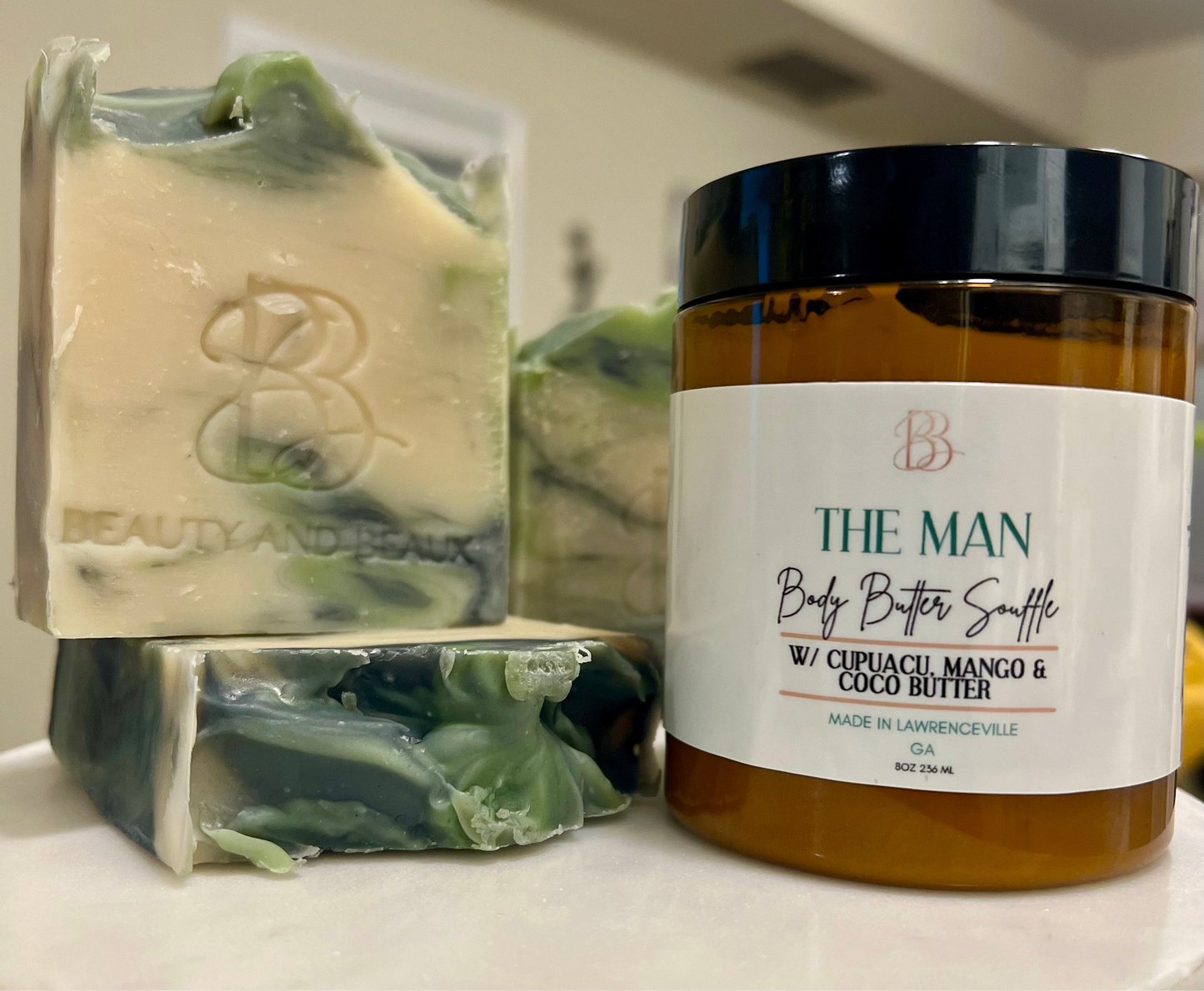 The Man Soap & Soufflé Bundle