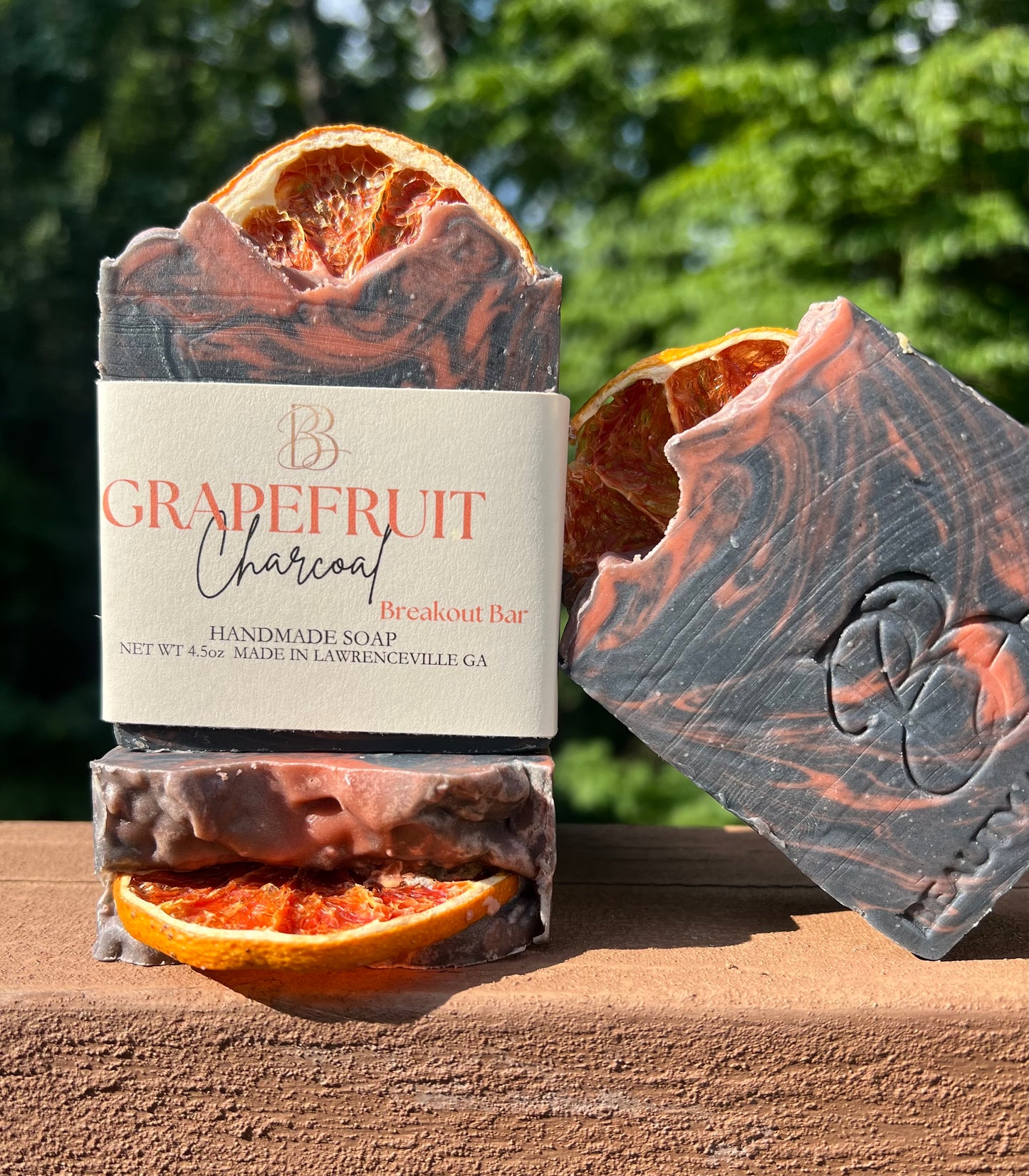 Grapefruit Charcoal Breakout Bar