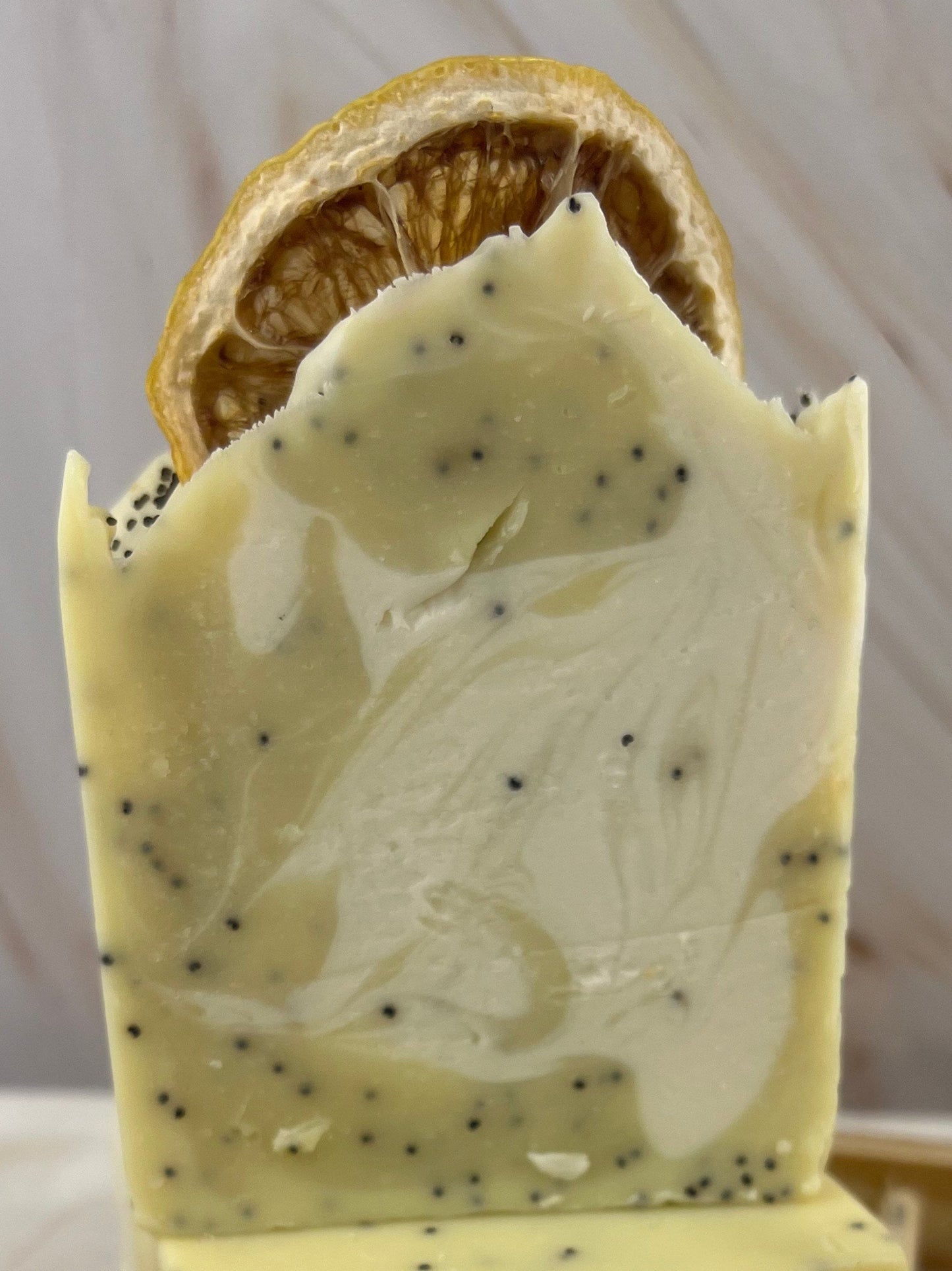 Lemon Poppyseed Scrub Bar
