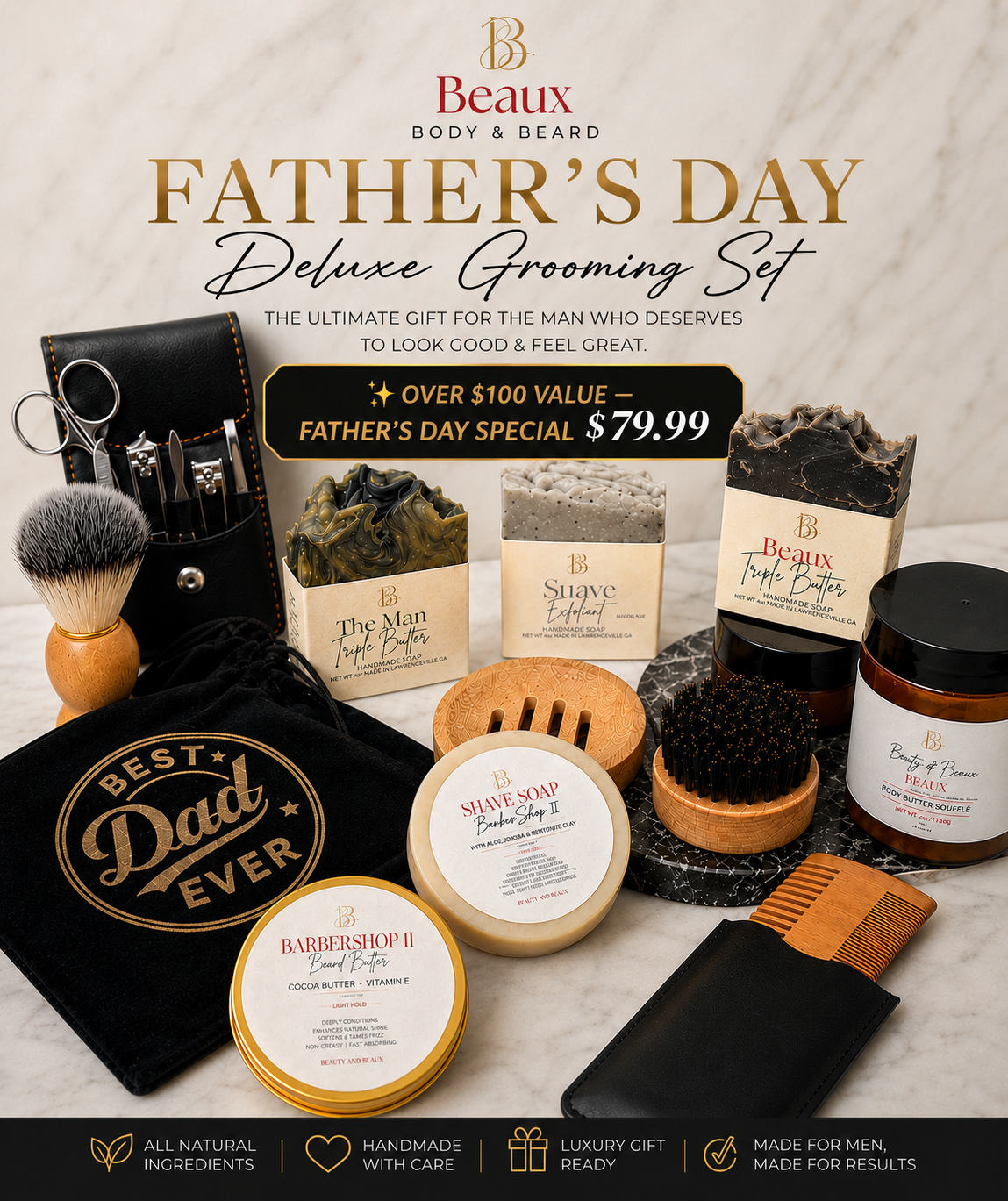 Father’s Day Deluxe Grooming Set