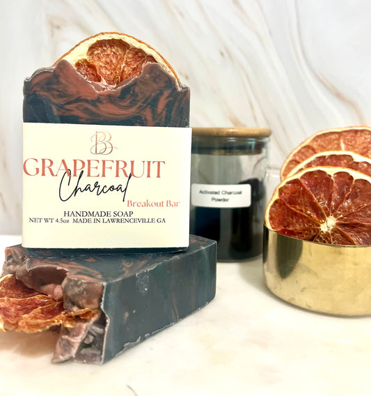 Grapefruit Charcoal Breakout Bar