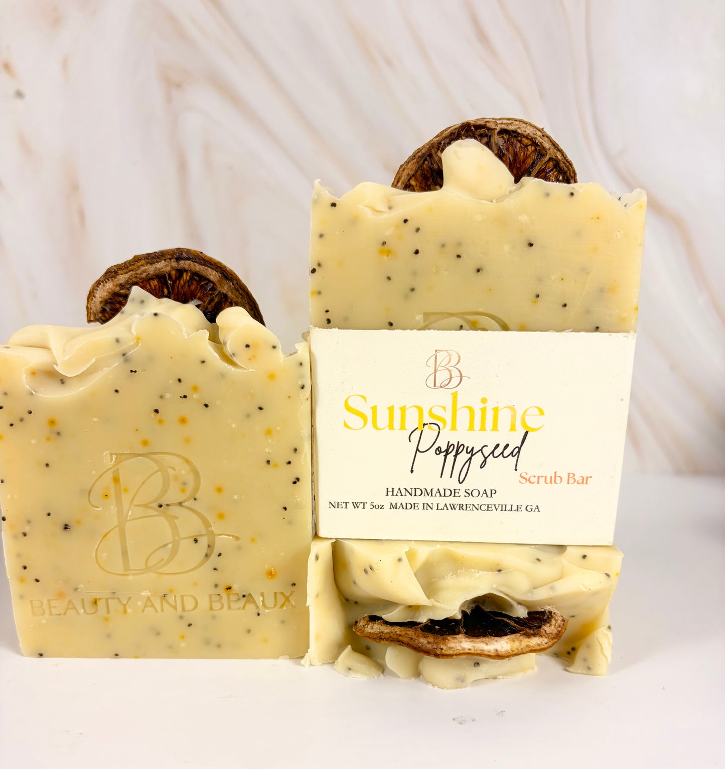 Sunshine Poppyseed Scrub Bar