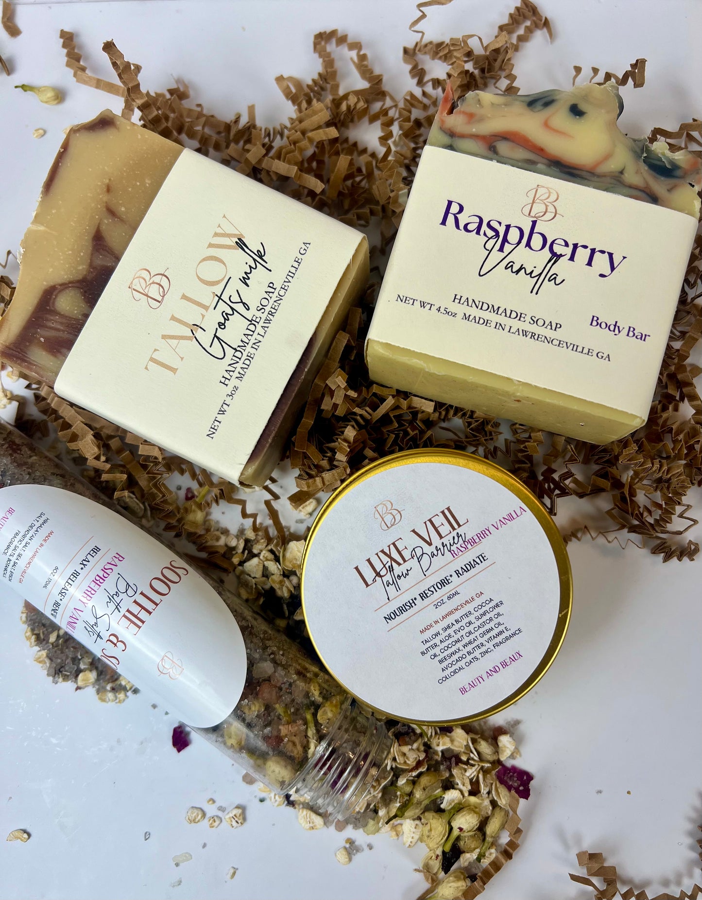 Raspberry & Tallow Gift Set