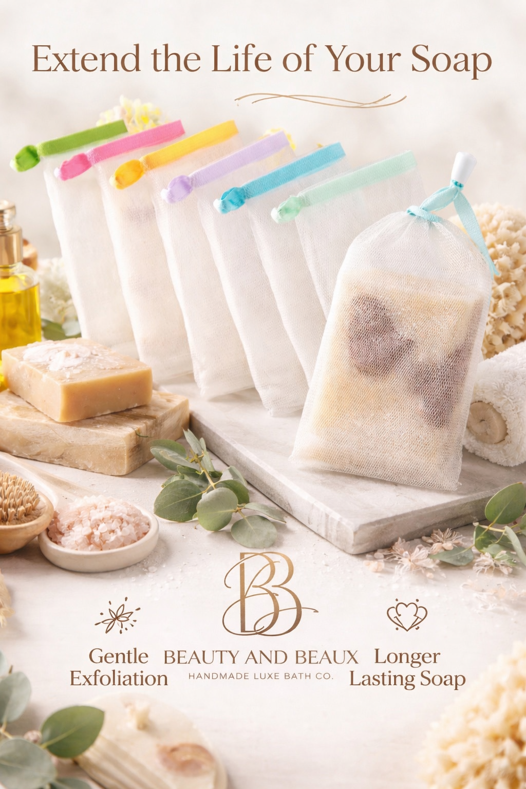 Mesh Soap Saver Bag