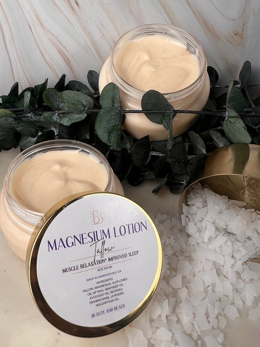 Magnificent Magnesium & Tallow Lotion