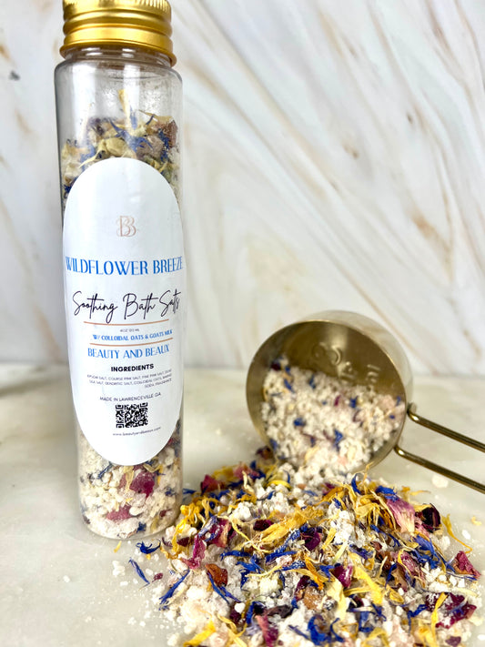 Wildflower Breeze Bath Salt w/Goat milk
